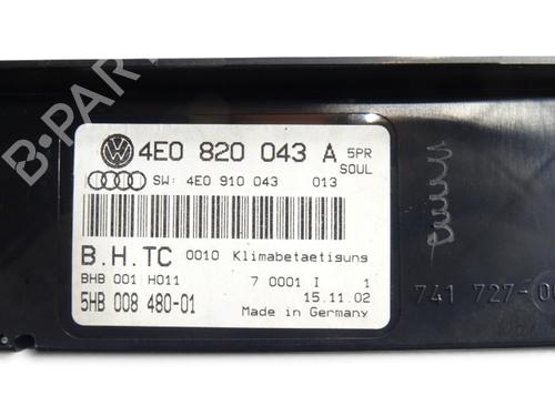 Used Climate control Climate control AUDI A8 D3 (4E2, 4E8) 4.2 quattro (335 hp) 40526968 40526968