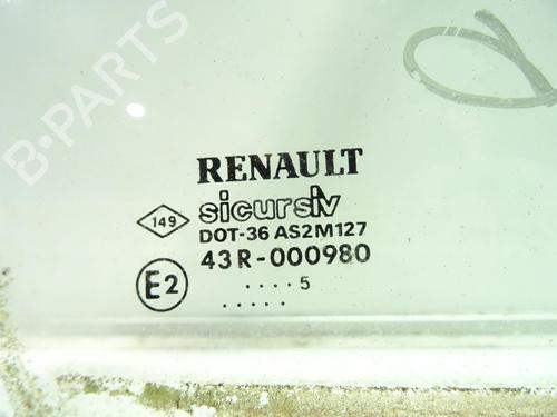 Dør rude højre bagtil Dør rude højre bagtil RENAULT 19 I (B/C53_) [1988-1994] 20038179 20038179