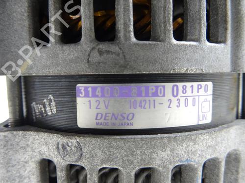 Alternator SUZUKI IGNIS III (MF, FF) 1.2 (ATK412) | BP29863411M7