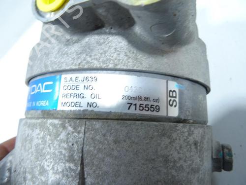 AC compressor CHEVROLET AVEO / KALOS Hatchback (T250, T255) 1.4 | BP33429260M34 - Image 5