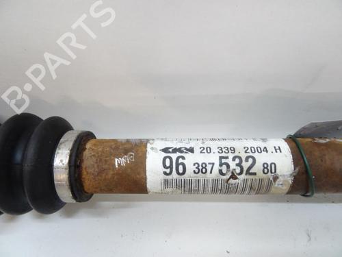 Used Left front driveshaft Left front driveshaft PEUGEOT 206 Hatchback (2A/C) 1.4 HDi eco 70 (68 hp) 20057902 20057902