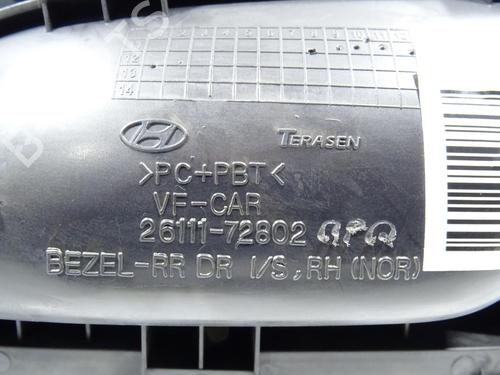 Rear right interior door handle HYUNDAI i40 I (VF) 1.7 CRDi | BP21005709I16