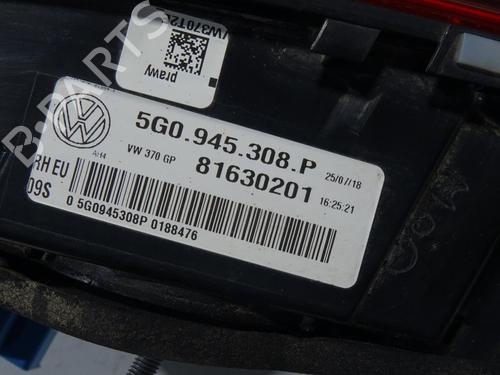 Used Right tailgate light Right tailgate light VW GOLF VII (5G1, BQ1, BE1, BE2) 1.4 GTE Hybrid (204 hp) 33233713 33233713