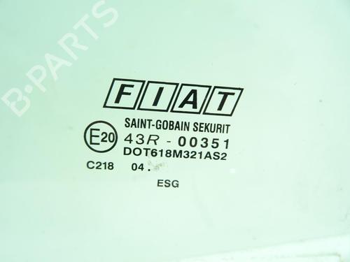 Used Front left door window Front left door window FIAT PANDA (169_) 1.2 (169.AXB11, 169.AXB1A) (60 hp) 33946597 33946597