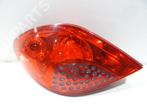 Used Left taillight PEUGEOT 207 (WA_, WC_) 1.6 16V VTi (120 hp) 28908347