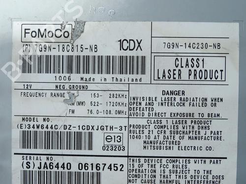 Radio JAGUAR XF I (X250) 3.0 D | BP30171231E6