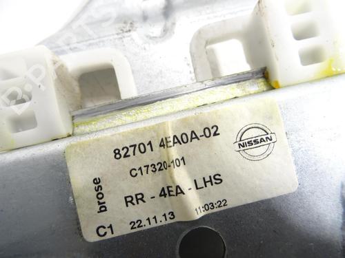 Rear left window mechanism NISSAN QASHQAI II (J11, J11_) 1.6 dCi ALL MODE 4x4-i | BP29571362C24 