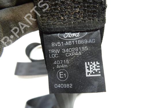 Venstre bak beltestrammer FORD FIESTA VI (CB1, CCN) 1.4 TDCi | BP20063402C89 