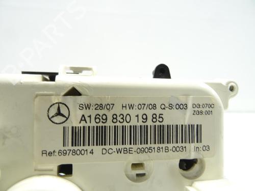 Climate control MERCEDES-BENZ B-CLASS Sports Tourer (W245) B 180 CDI (245.207) | BP22232524I5 