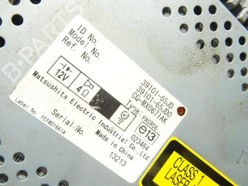 Radio SUZUKI GRAND VITARA II (JT, TE, TD) 1.9 DDiS All-wheel Drive (JT419, TD44, JB419WD, JB419XD,... | BP26056381E6 