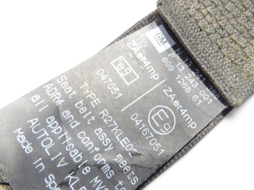 Front right seatbelt OPEL COMBO Box Body/MPV 1.3 CDTI 16V | BP39177572I25 - Image 4