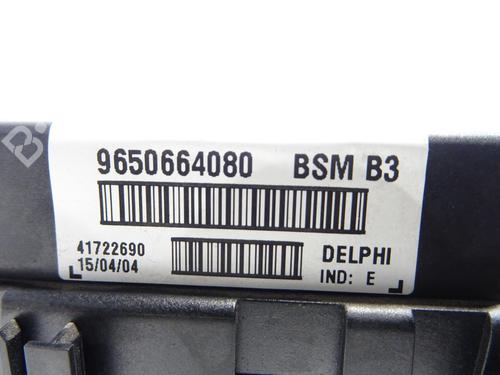 Fuse box PEUGEOT 307 (3A/C) 2.0 HDi 110 | BP29626765E1 