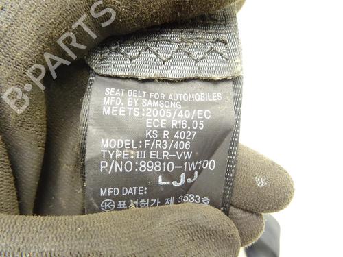 Rear left seatbelt KIA RIO III (UB) 1.2 CVVT | BP28190612I29  - Image 5