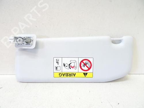 Used Right sun visor Right sun visor PEUGEOT 208 I (CA_, CC_) 1.2 VTI 82 (82 hp) 21970913 21970913