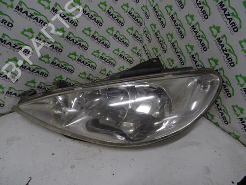 Used Left headlight Left headlight PEUGEOT 206 Hatchback (2A/C) 2.0 HDI 90 (90 hp) 20058243 20058243