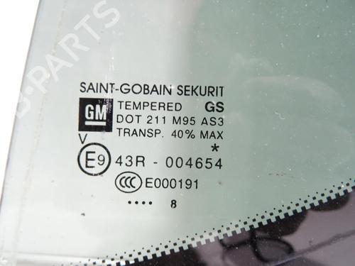 Dør rude ventre bagtil OPEL CORSA E (X15) 1.4 LPG (08, 68) | BP24660756C20 - Image 2