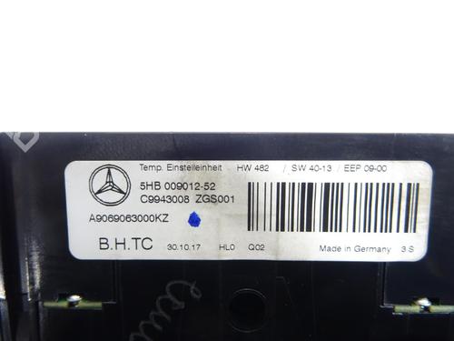 AC Styreenhet / Manøvreringsenhet MERCEDES-BENZ SPRINTER 3,5-t Van (B906) 314 CDI (906.631, 906.633, 906.635, 906.637) | BP29188380I5 