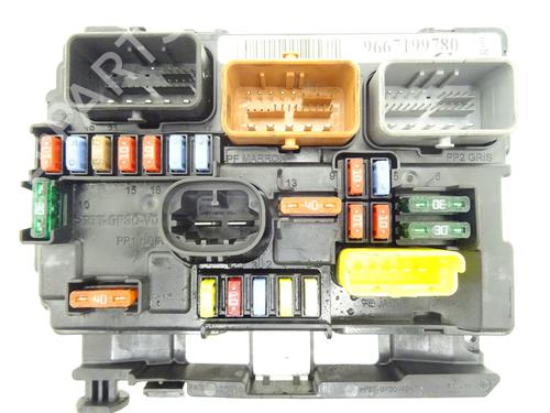 Used Fuse box Fuse box PEUGEOT 207 (WA_, WC_) 1.6 HDi (90 hp) 28162055 28162055