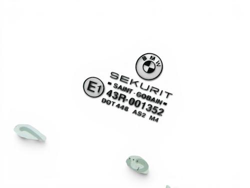 Dør rude ventre bagtil Dør rude ventre bagtil BMW 3 Convertible (E46) 330 Ci (231 hp) 36901126 36901126