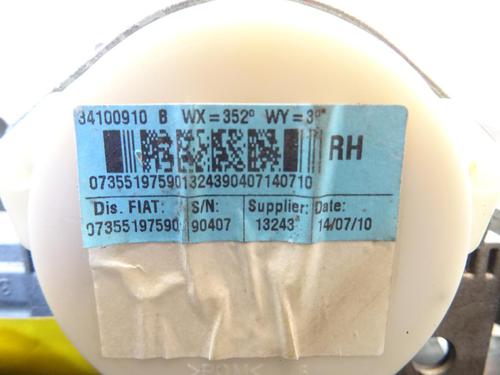 Used Front right seatbelt Front right seatbelt FORD KA (RU8) 1.2 (69 hp) 20064260 20064260