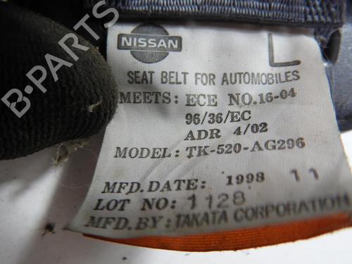 Used Rear left seatbelt Rear left seatbelt NISSAN PICK UP (D22) 2.5 TD 4WD (103 hp) 20069421 20069421