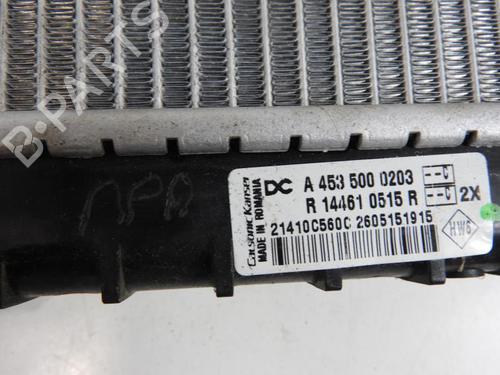 Used Water radiator Water radiator RENAULT TWINGO III (BCM_, BCA_) 0.9 TCe 90 (BCM9, BCM2) (90 hp) 20056660 20056660