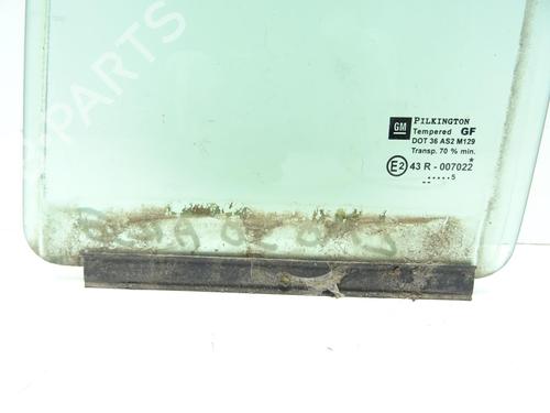 Rear left door window OPEL ZAFIRA A MPV (T98) 2.0 DTI 16V (F75) | BP30104072C20