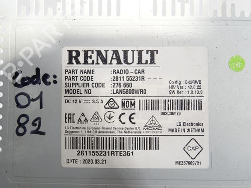 Radio RENAULT TRAFIC III Van (FG_) 2.0 dCi 120 (FGMN) | BP37527692E6  - Image 6