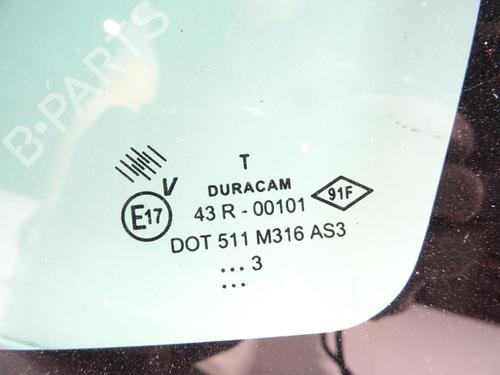 Rear right quarter glass DACIA DUSTER (HS_) 1.5 dCi 4x4 (HSMC, HSMD) | BP29277699C92 