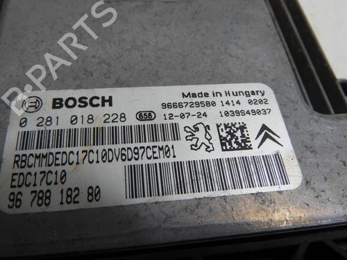 Used Engine control unit (ECU) Engine control unit (ECU) PEUGEOT 208 I (CA_, CC_) 1.6 HDi (92 hp) 20058129 20058129