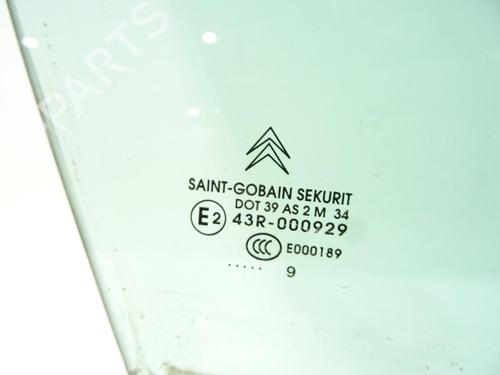 Front right door window CITROËN C5 III (RD_) 1.6 HDi 110 (RD9HZC) | BP29937749C19