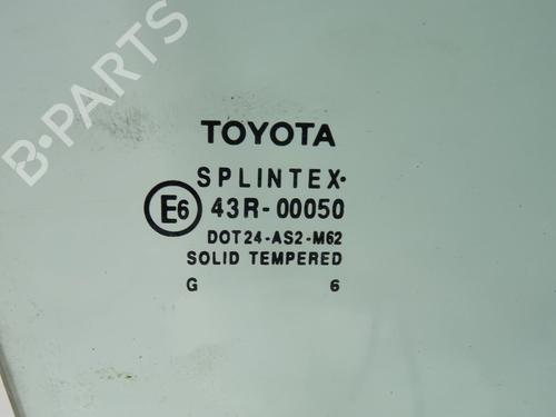 Front right door window TOYOTA AVENSIS Estate (_T25_) 2.0 D-4D (ADT250_, ADT250R) | BP20049601C19 