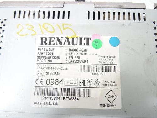 Used Radio RENAULT CLIO IV (BH_) 1.5 dCi 90 (90 hp) 20064564
