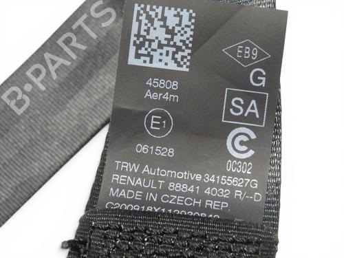 Rear left seatbelt RENAULT TWINGO III (BCM_, BCA_) 1.0 SCe 70 (BCMB) | BP37651995I29 - Image 3