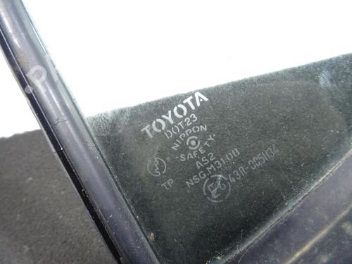 Rear left door window TOYOTA YARIS (_P1_) 1.3 (NCP10, SCP12_) | BP29425070C20 