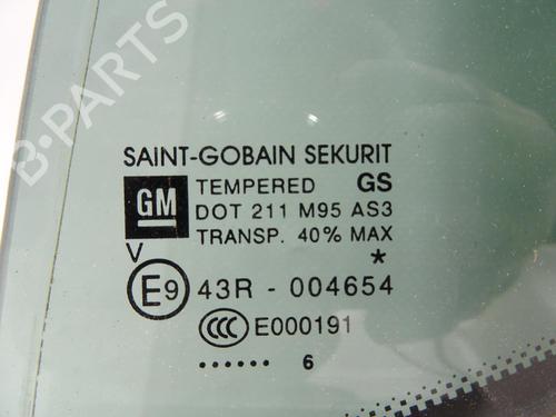 Dør rude ventre bagtil OPEL CORSA E (X15) 1.3 CDTI (08, 68) | BP24200772C20 - Image 3