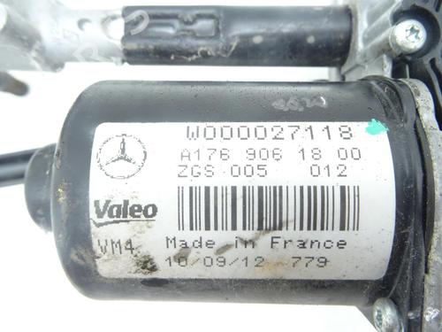 Used Front wiper motor Front wiper motor MERCEDES-BENZ A-CLASS (W176) A 180 CDI / d (176.012) (109 hp) 34109156 34109156