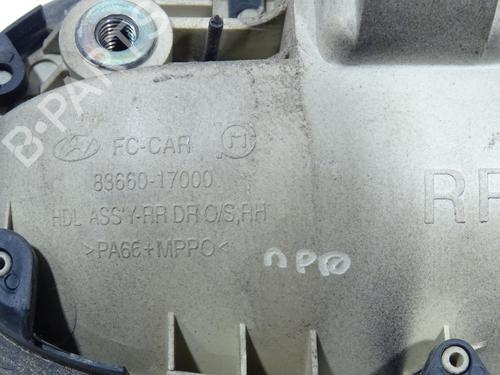 Rear right exterior door handle HYUNDAI MATRIX (FC) 1.5 CRDi VGT | BP21594786C130 