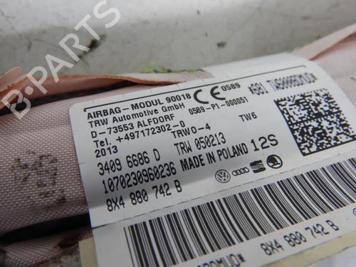 Used Right curtain airbag AUDI A1 Sportback (8XA, 8XF) 1.6 TDI (90 hp) 20058300