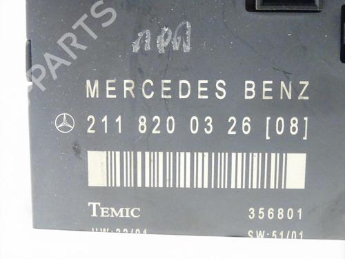 Used Electronic module Electronic module MERCEDES-BENZ E-CLASS (W211) E 270 CDI (211.016) (177 hp) 36032865 36032865