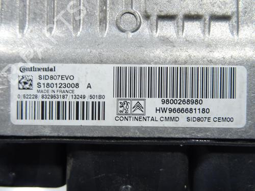 Electronic module PEUGEOT 3008 I MPV (0U_) 1.6 HDi | BP32441704M83 