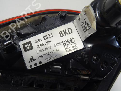 Used Right tailgate light Right tailgate light OPEL CORSA E (X15) 1.4 LPG (08, 68) (90 hp) 20062440 20062440