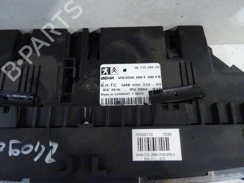 Climate control CITROËN C5 III (RD_) 2.0 HDi 140 (RDRHF8, RDRHFA, RDRHA8, RDRHAJ) | BP33314644I5  - Image 5