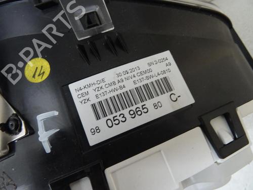 Instrument cluster PEUGEOT 2008 I (CU_) 1.6 HDi | BP20042266C47 
