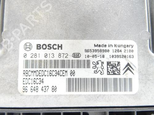 Engine control unit (ECU) CITROËN BERLINGO MULTISPACE (B9) 1.6 HDi 75 16V | BP25268542M57 - Image 4