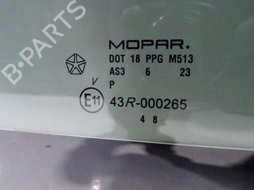 Used Rear right quarter glass Rear right quarter glass JEEP WRANGLER III (JK) 2.8 CRD (177 hp) 33829066 33829066