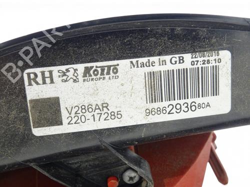 right-taillight-peugeot-508-i-8d_-2010-2011-2012-2013-2014-2015-2016-2017-2018-39550817 main image