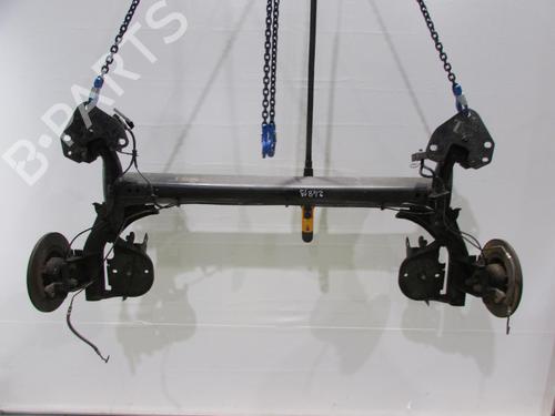 Used Rear axle RENAULT KANGOO / GRAND KANGOO II (KW0/1_) 1.5 dCi 85 (KW0K, KW0L, KW0B) (86 hp) 21202032