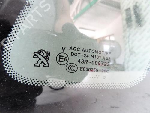 Used Rear left door window Rear left door window PEUGEOT 2008 I (CU_) 1.6 BlueHDi 100 (100 hp) 20063308 20063308