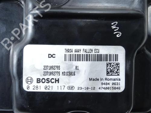 Engine control unit (ECU) RENAULT CLIO V (B7_) 1.5 Blue dCi 100 (B7AD) | BP29209641M57 - Image 2